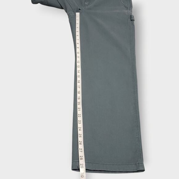 Aritzia TNA Greenwich Pant Utility Carpenter Jean Grey Sz 2 Relaxed Baggy Casual - Picture 12 of 13